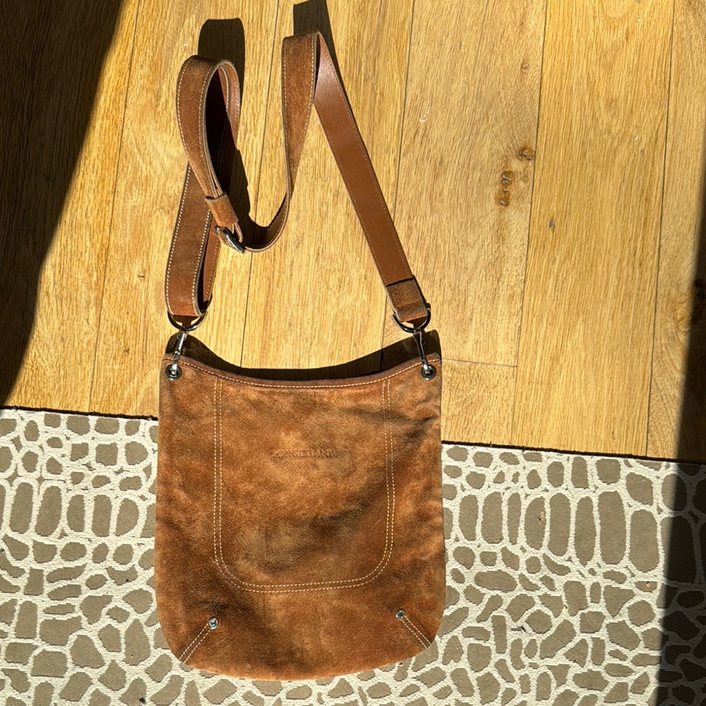 Brown Leather Crossbody Bag